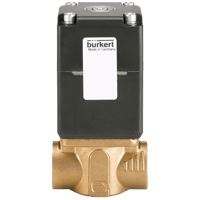 Burkert 2/2-Way Solenoid Control Valve, 2865
